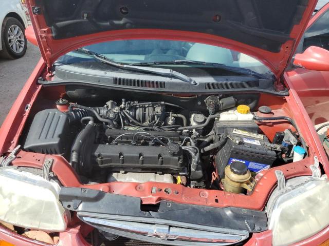 KL1TD62605B461028 - 2005 CHEVROLET AVEO BASE Qırmızı foto 11