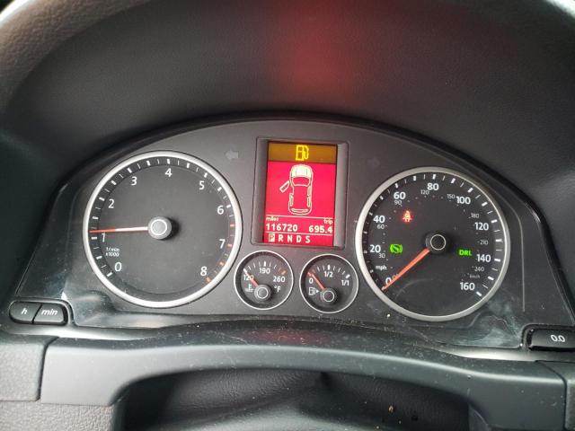 WVGAV95N89W525702 - 2009 VOLKSWAGEN TIGUAN S GRAY photo 9