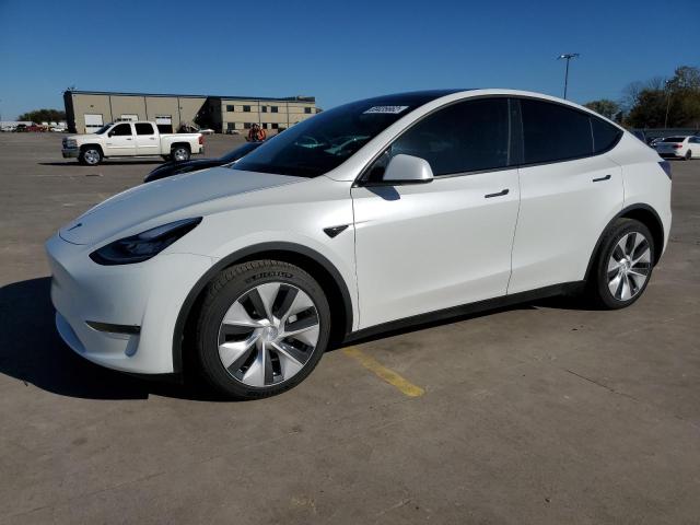 5YJYGDEE6MF211074 - 2021 TESLA MODEL Y أبيض صورة 1