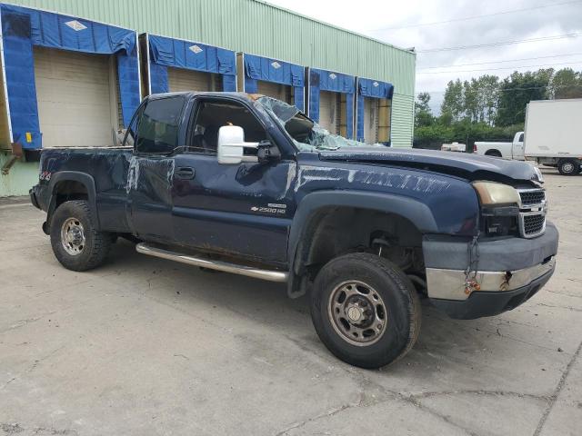 1GCHK29D96E251688 - 2006 CHEVROLET SILVERADO K2500 HEAVY DUTY BLUE photo 4