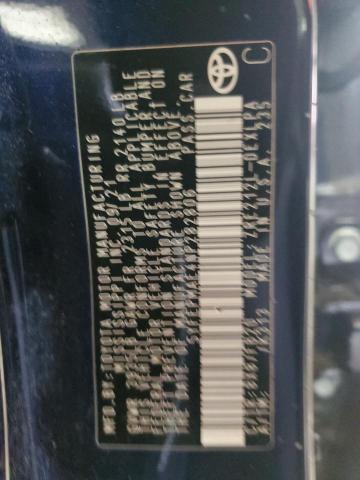 5YFEPMAE4NP282806 - 2022 TOYOTA COROLLA LE BLUE photo 12