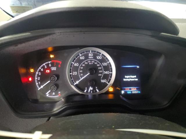 5YFEPMAE4NP282806 - 2022 TOYOTA COROLLA LE BLUE photo 9