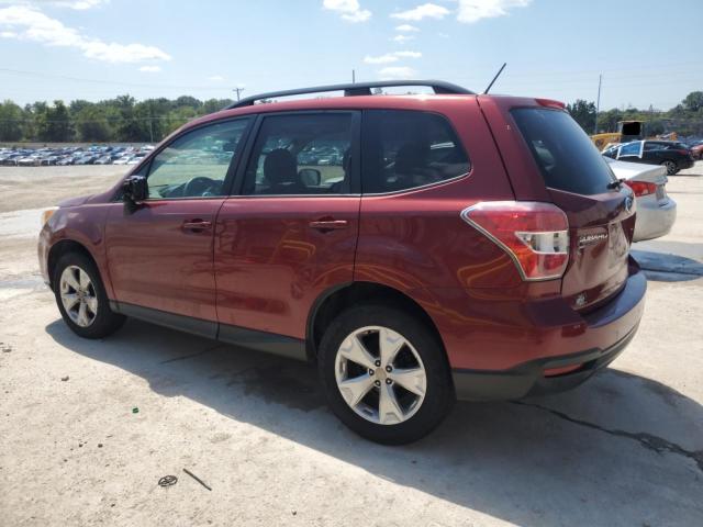 JF2SJADC5FH590269 - 2015 SUBARU FORESTER 2.5I PREMIUM BURGUNDY photo 2