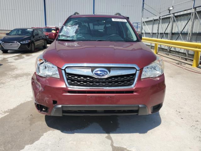 JF2SJADC5FH590269 - 2015 SUBARU FORESTER 2.5I PREMIUM BURGUNDY photo 5