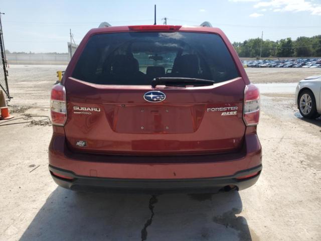 JF2SJADC5FH590269 - 2015 SUBARU FORESTER 2.5I PREMIUM BURGUNDY photo 6