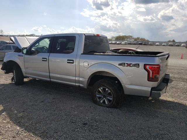 1FTEW1EP6GFA55575 - 2016 FORD F150 SUPERCREW GRAY photo 2