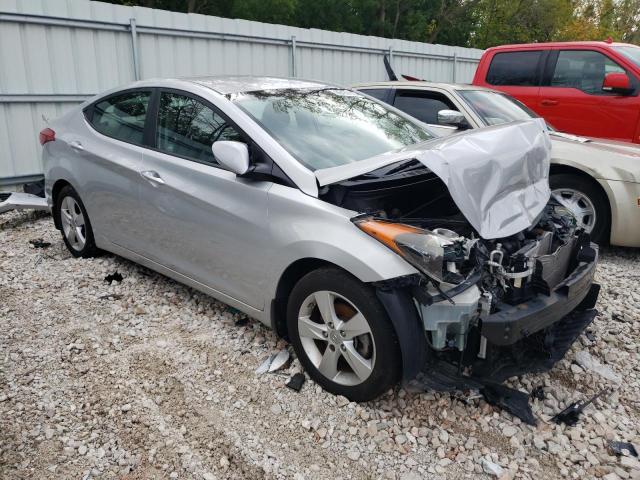 KMHDH4AE4DU816876 - 2013 HYUNDAI ELANTRA GLS SILVER photo 4