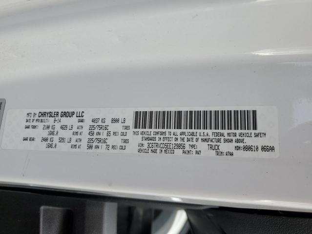 3C6TRVCD5EE129856 - 2014 RAM PROMASTER 2500 HIGH ვერცხლისფერი ფოტო 13
