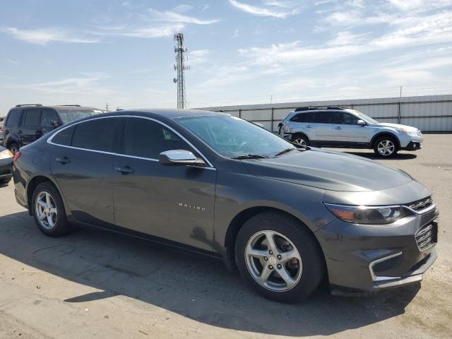 1G1ZB5ST0HF160127 - 2017 CHEVROLET MALIBU LS ნაცრისფერი ფოტო 4