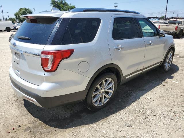 1FM5K7F87GGC90403 - 2016 FORD EXPLORER LIMITED SILVER photo 3