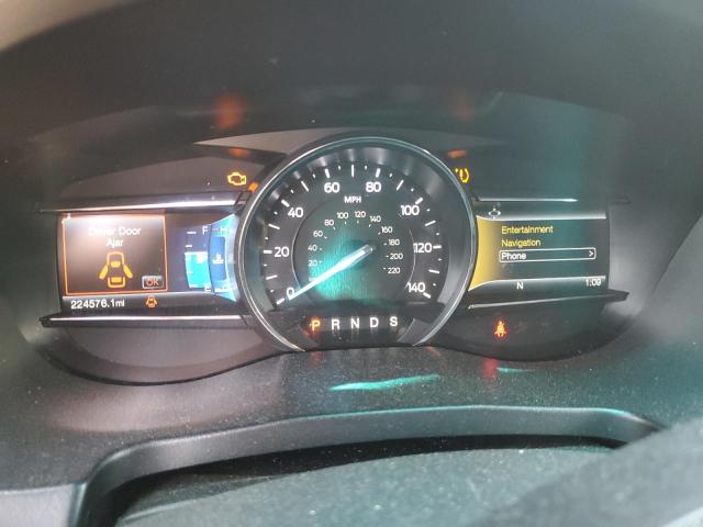 1FM5K7F87GGC90403 - 2016 FORD EXPLORER LIMITED SILVER photo 9