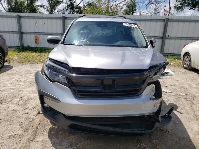 5FNYF5H29MB013499 - 2021 HONDA PILOT SE SILVER photo 5