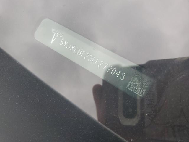 5YJXCBE23LF272043 - 2020 TESLA MODEL X Ağ foto 12