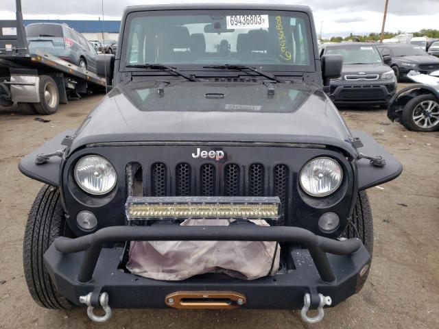 1C4AJWAG5FL776678 - 2015 JEEP WRANGLER SPORT BLACK photo 5