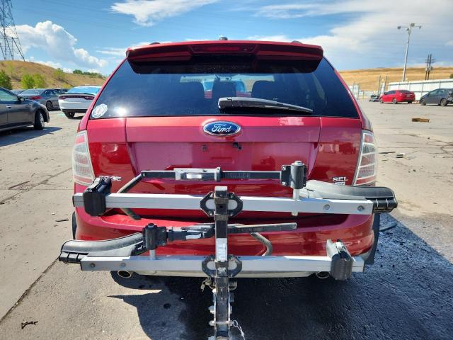 2FMDK48C68BA53468 - 2008 FORD EDGE SEL 红色 照片 6