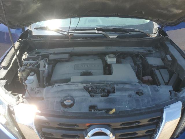 5N1DR2MN0HC902937 - 2017 NISSAN PATHFINDER S 蓝色 照片 12