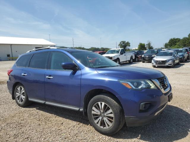 5N1DR2MN0HC902937 - 2017 NISSAN PATHFINDER S 蓝色 照片 4