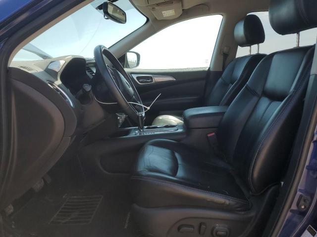 5N1DR2MN0HC902937 - 2017 NISSAN PATHFINDER S 蓝色 照片 7