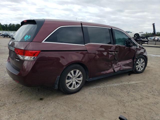 5FNRL5H32GB127645 - 2016 HONDA ODYSSEY SE RED photo 3