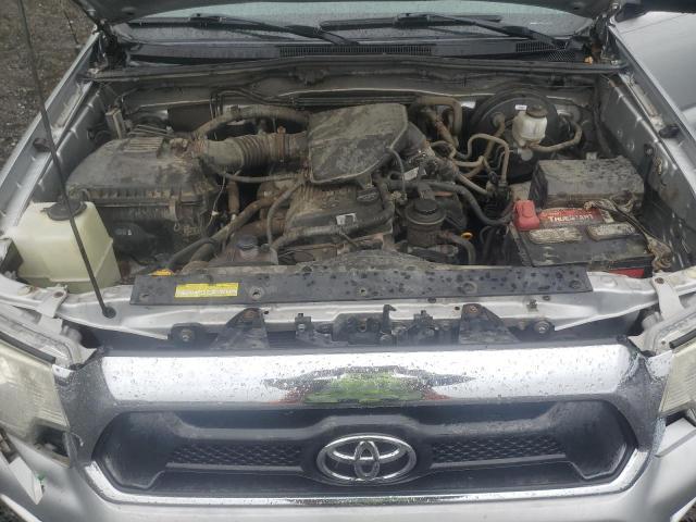 5TFUX4EN0DX019900 - 2013 TOYOTA TACOMA ACCESS CAB Srebrny zdjęcie 11