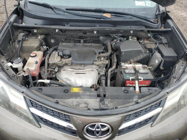 JTMBFREVXED077152 - 2014 TOYOTA RAV4 LE BROWN photo 11