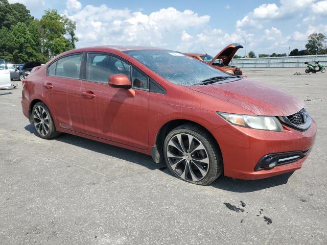 2HGFB6E51DH704190 - 2013 HONDA CIVIC SI ORANGE photo 4