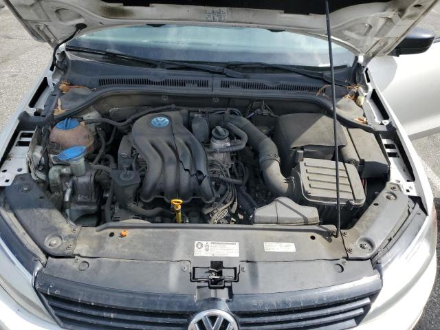 3VW2K7AJ5DM266049 - 2013 VOLKSWAGEN JETTA BASE 白色 照片 11