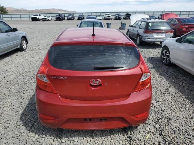 KMHCT5AE5HU351448 - 2017 HYUNDAI ACCENT SE Қызыл фото 6