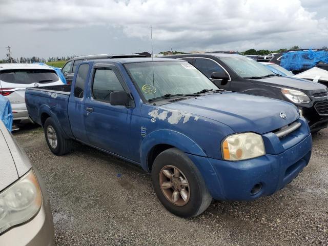 1N6DD26S01C362594 - 2001 NISSAN FRONTIER KING CAB XE BLUE photo 4