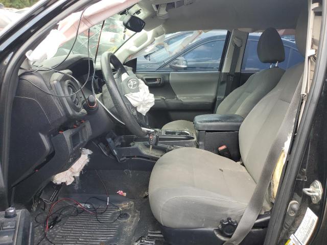 5TFAX5GN6HX100590 - 2017 TOYOTA TACOMA DOUBLE CAB BLACK photo 7