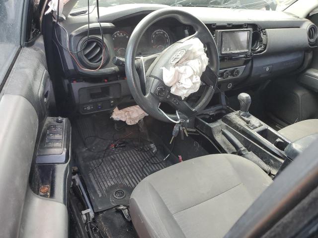 5TFAX5GN6HX100590 - 2017 TOYOTA TACOMA DOUBLE CAB BLACK photo 8