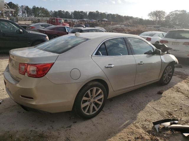 1G11H5SLXEF300630 - 2014 CHEVROLET MALIBU LTZ ოქროსფერი ფოტო 3