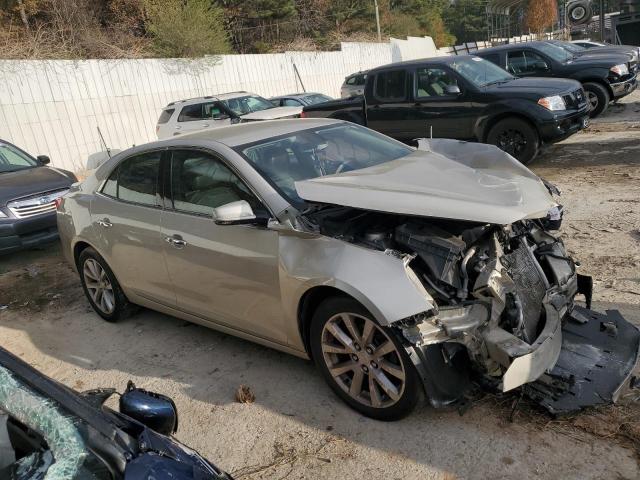 1G11H5SLXEF300630 - 2014 CHEVROLET MALIBU LTZ ოქროსფერი ფოტო 4