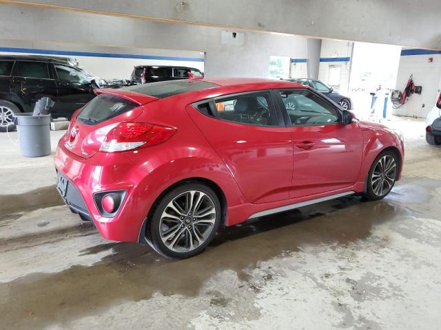 KMHTC6AE8GU284669 - 2016 HYUNDAI VELOSTER TURBO წითელი ფოტო 3