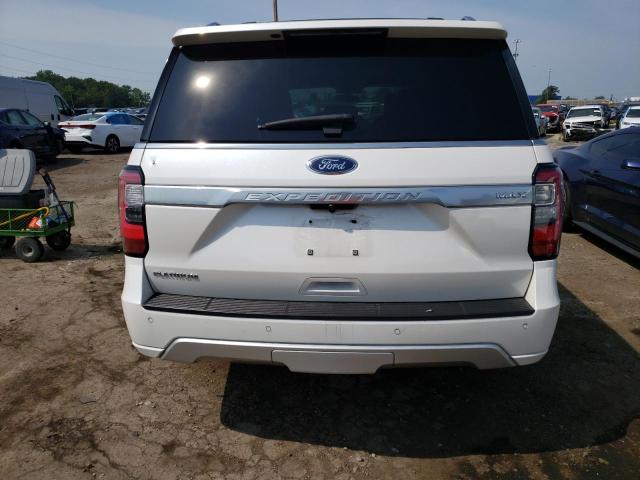 1FMJK1MT5KEA52542 - 2019 FORD EXPEDITION MAX PLATINUM WHITE photo 6