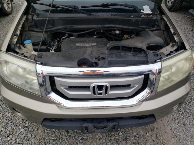 5FNYF4H84AB021990 - 2010 HONDA PILOT TOURING CREAM photo 11