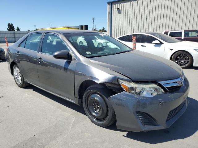 4T4BF1FK7DR296043 - 2013 TOYOTA CAMRY L GRAY photo 4