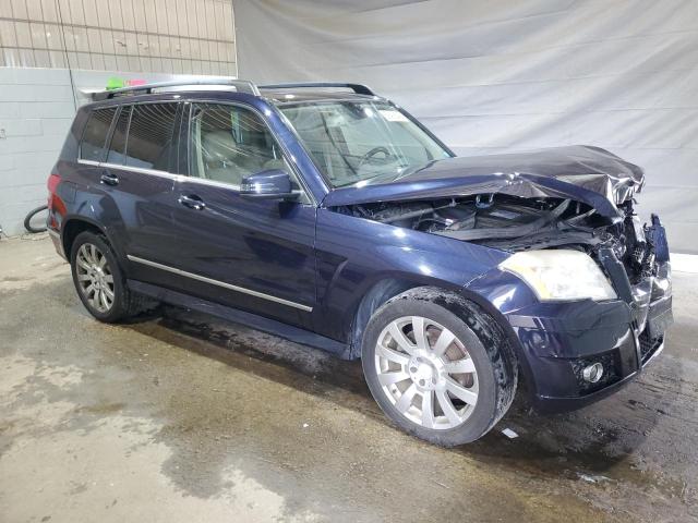 WDCGG8HB0AF391321 - 2010 MERCEDES-BENZ GLK 350 4MATIC BLUE photo 4