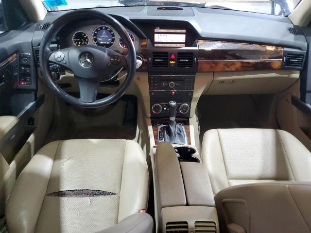 WDCGG8HB0AF391321 - 2010 MERCEDES-BENZ GLK 350 4MATIC BLUE photo 8
