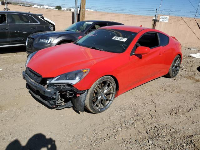 KMHHT6KD7CU078443 - 2012 HYUNDAI GENESIS CO 2.0T RED photo 1