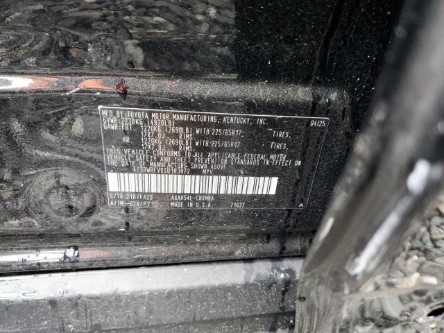 4T3RWRFVXSU183872 - 2025 TOYOTA RAV4 XLE BLACK photo 14