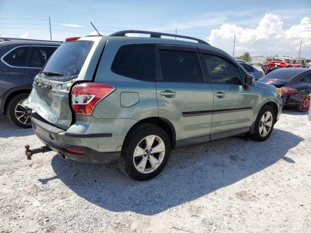JF2SJADC8FH828454 - 2015 SUBARU FORESTER 2.5I PREMIUM 绿色 照片 3