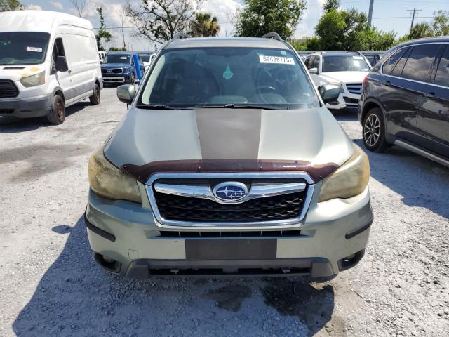 JF2SJADC8FH828454 - 2015 SUBARU FORESTER 2.5I PREMIUM 绿色 照片 5