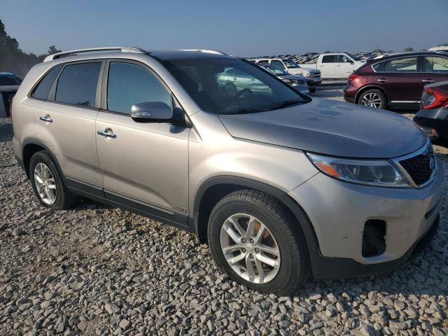 5XYKTDA71EG471451 - 2014 KIA SORENTO LX SILVER photo 4