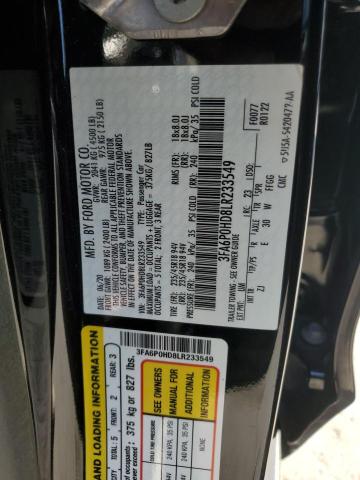 3FA6P0HD8LR233549 - 2020 FORD FUSION SE Qara foto 12