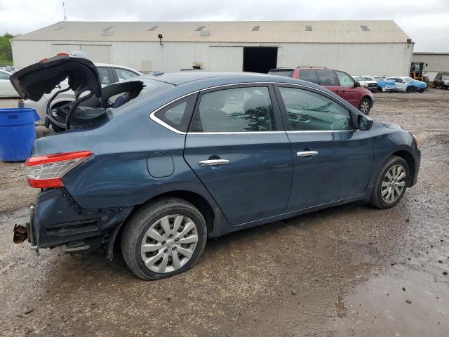 3N1AB7AP8DL701206 - 2013 NISSAN SENTRA S ლურჯი ფოტო 3