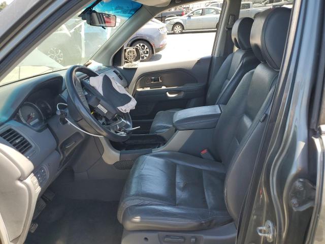 5FNYF18557B024278 - 2007 HONDA PILOT EXL Сұр фото 11