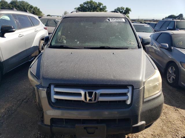 5FNYF18557B024278 - 2007 HONDA PILOT EXL Сұр фото 8