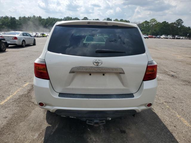 JTEDS41A982031320 - 2008 TOYOTA HIGHLANDER WHITE photo 6