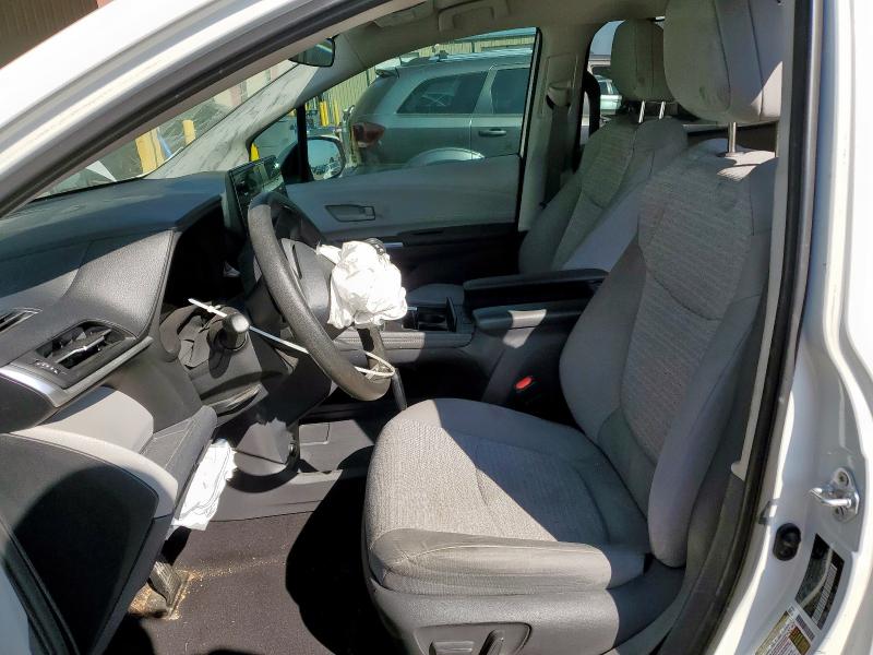 5TDKRKEC2MS058885 - 2021 TOYOTA SIENNA LE Biały zdjęcie 7